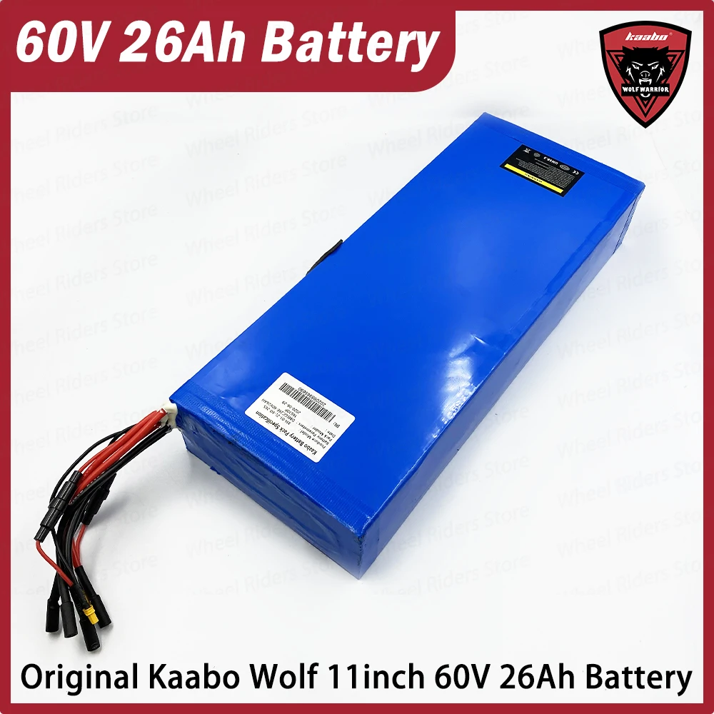 KaaboWolfWarrior60V26AhBatteryDualElectricScooterWolfWarrior