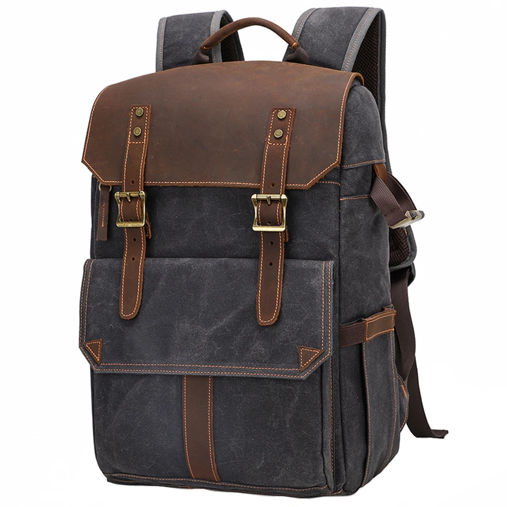 

Large Capacity Anti Shock Professional Photography Multifunctional Waterproof Organizer Canvas Travel Soft Camera Backpack