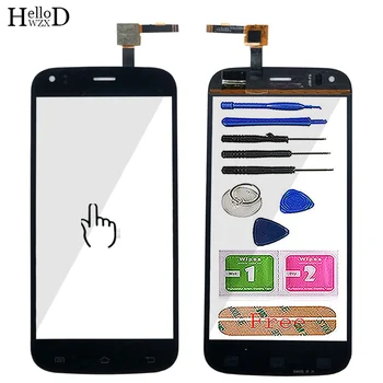 

5.0'' Touch Screen For Jinga Basco L3 Touch Screen Digitizer Panel Front Glass Lens Sensor TouchScreen Tools 3M Glue Wipes