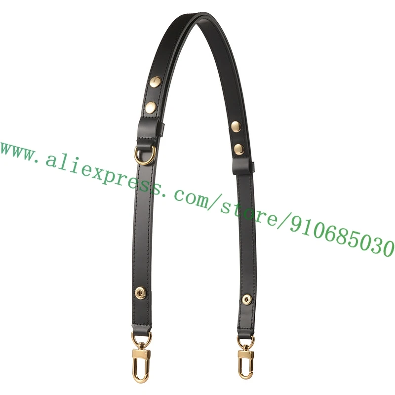 Foldable Adjustable Real Cowhide Leather Bag Strap For Designer Women Handbag Lady Luxury Purse Shoulder Carry Belt Replacement