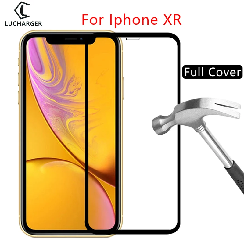 Защитное стекло для iphone xr закаленное Защита экрана x r rx 6 1 3d пленка | Мобильные
