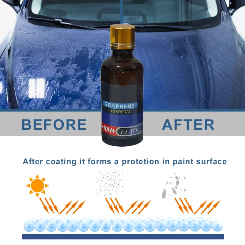 Eelhoe Graphene Car Ceramic Coating 12h Liquid Glass Nano Super