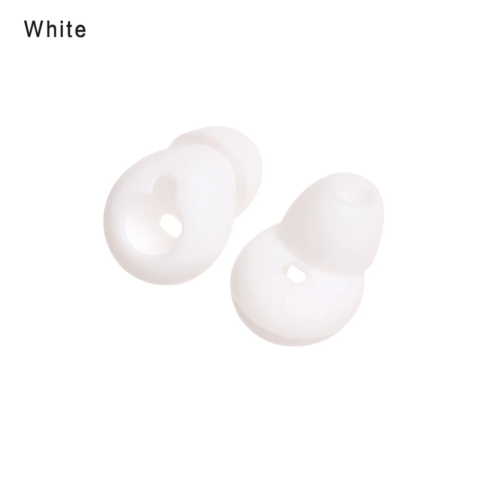 White 1 пара наушники-вкладыши Bluetooth Силиконовые амбушюры для samsung gear Circle R130 наушники-вкладыши для наушников Наушники - Цвет: White