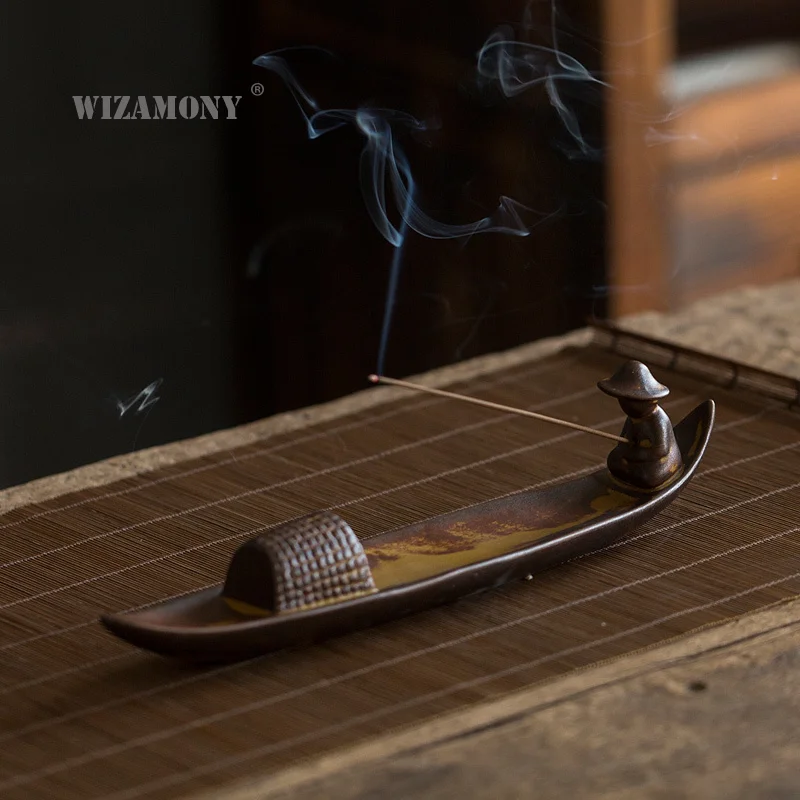 Керамическая проволочная курильница Weng для рыбалки домашняя дзен благовоний