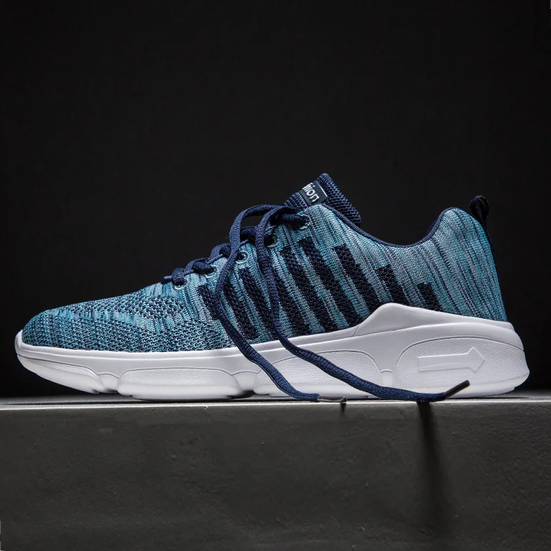 

Big Size 39-48 Men Running Shoes Lightweight Mesh Sport Shoes Lace Up Men Trainers Breathable Gym Jogging Shoes Walking Footwear