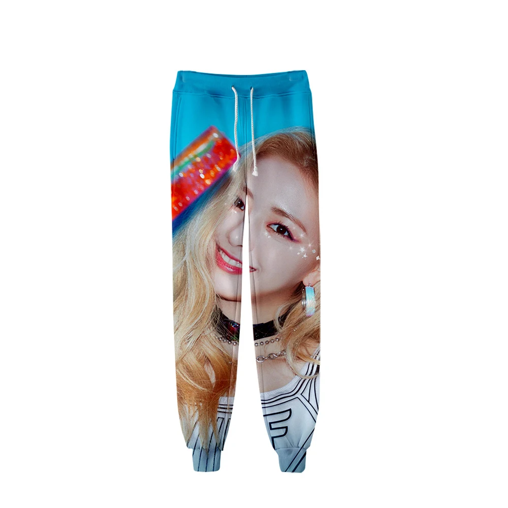 Новые ITZY YUNA RYUJIN CHAERYEONG LIA YEJI осень-зима спортивные штаны унисекс повседневные вельветовые утепленные штаны в стиле хип-хоп