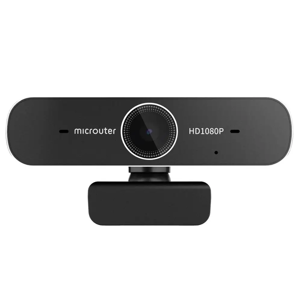 Webcam With Cover 1080p Auto Focus Usb Camera Microphone H 264 For