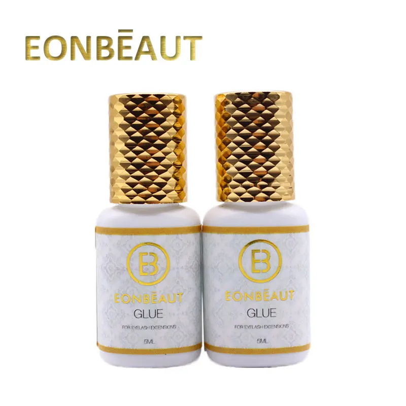 5 бутылочек клей для ресниц EONBEAUT низкий запах наращивания профессиональный
