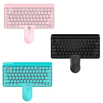 

L100 2.4G Slim Optical Wireless Keyboard and Mouse Mini Multimedia Keyboard Mouse Combo Set for PC Laptop