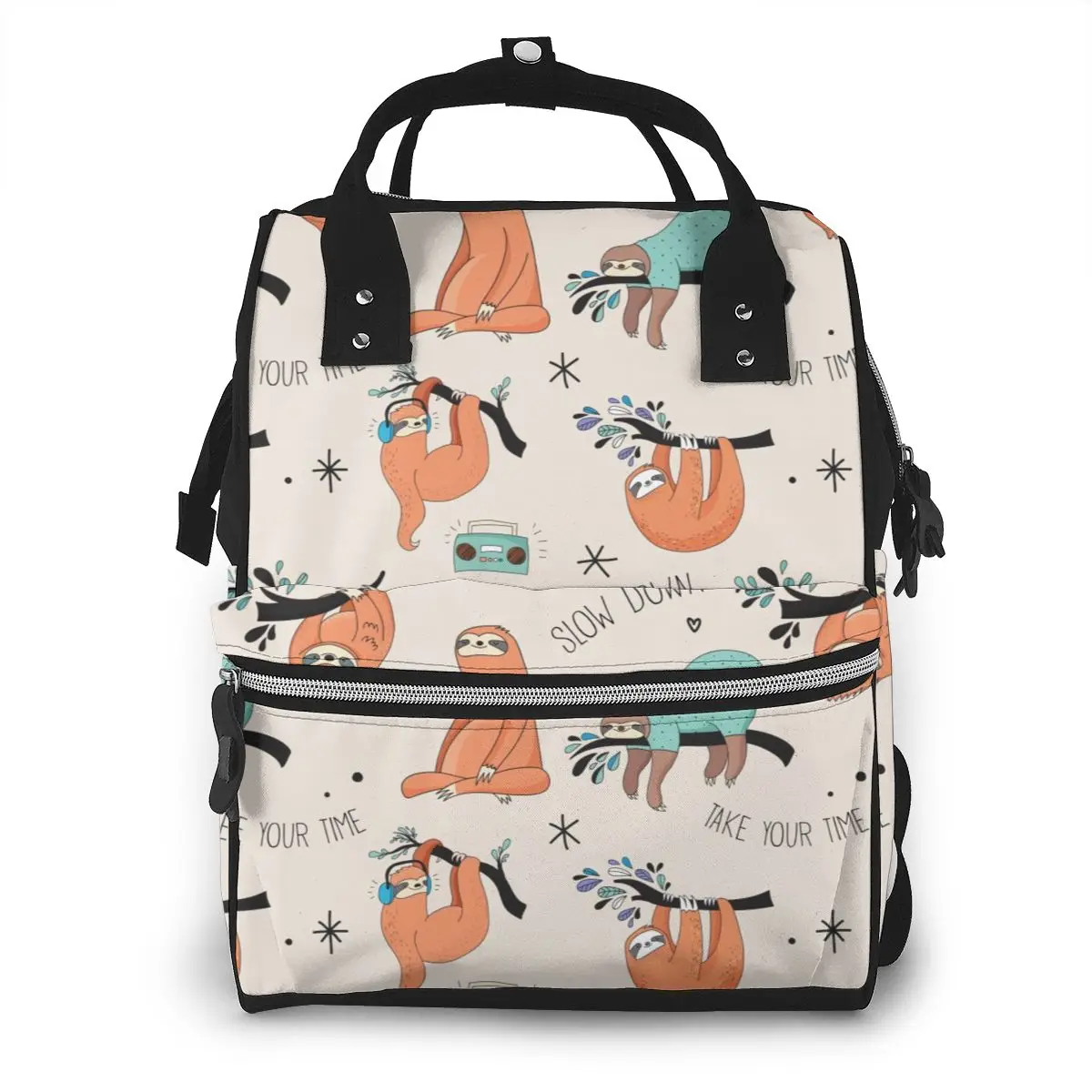 sloth diaper bag