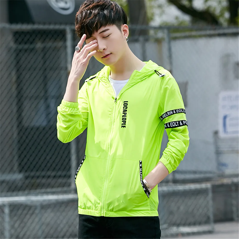 Мужская Уличная Спортивная кожаная одежда дышащая УФ куртка для велоспорта