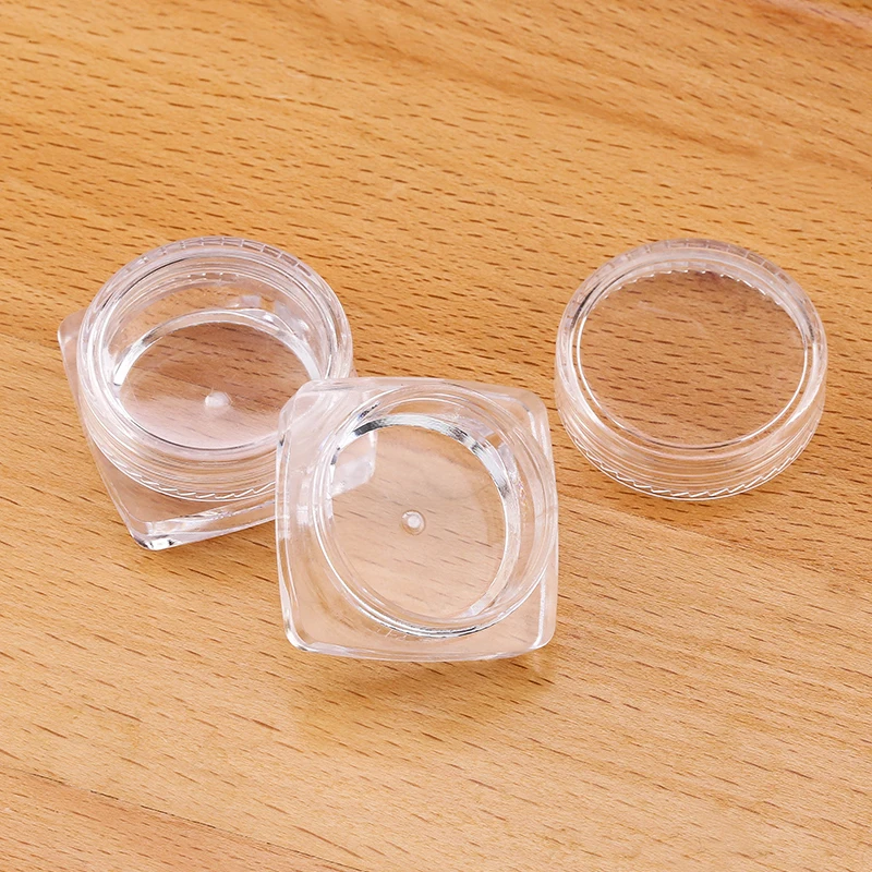 10pcs font b bag b font 16 30 30 mm Acrylic Screw Capping Bottle Boxes JarsNail