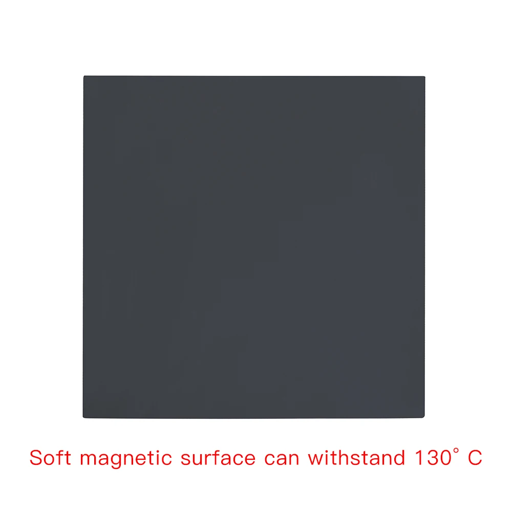Новое обновление 235x235 мм пружинный стальной лист предварительно примененный PEI+ магнитная основа для 3d принтера Ender-3/pro, CR-20 Горячая кровать