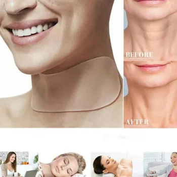 

Reusable Silicone Neck Pad Tape Wrinkle Treatment Anti Cellulite Wrinkle Remover Face Lift Tape ToolMassager Face Skin Care