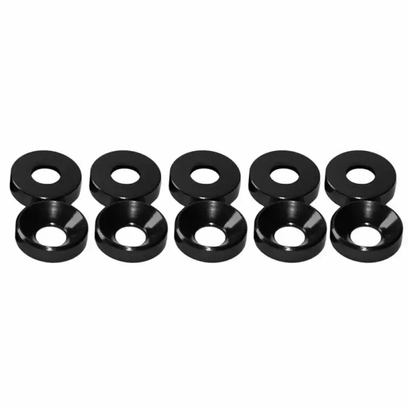 20pcs M2 M3 M4 M5 M6 Aluminum Colourful Anodized Countersunk Head Bolt Washers Gasket Red/Grey/deep Blue/Black/purple - Image 4