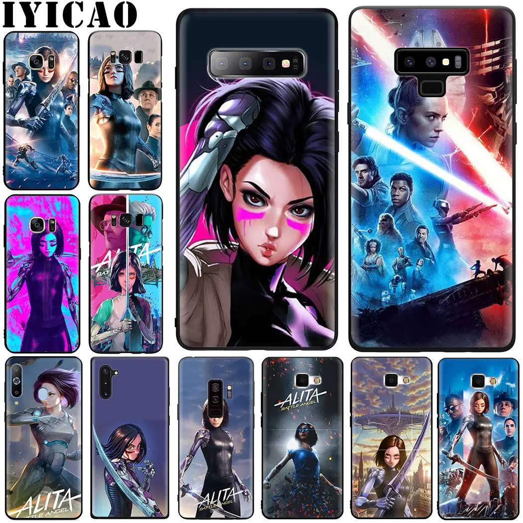Alita битва Ангел мягкий чехол для samsung A10 A20 A30 A40 A50 A60 A70 A20E A10s A20s A30s A40s A50s A60s A70s M10 M20 M30