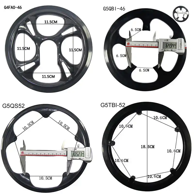 Bicycle Crankset Crank Guard Protector Bike Chain Wheel Ring Cover AccessoriEW