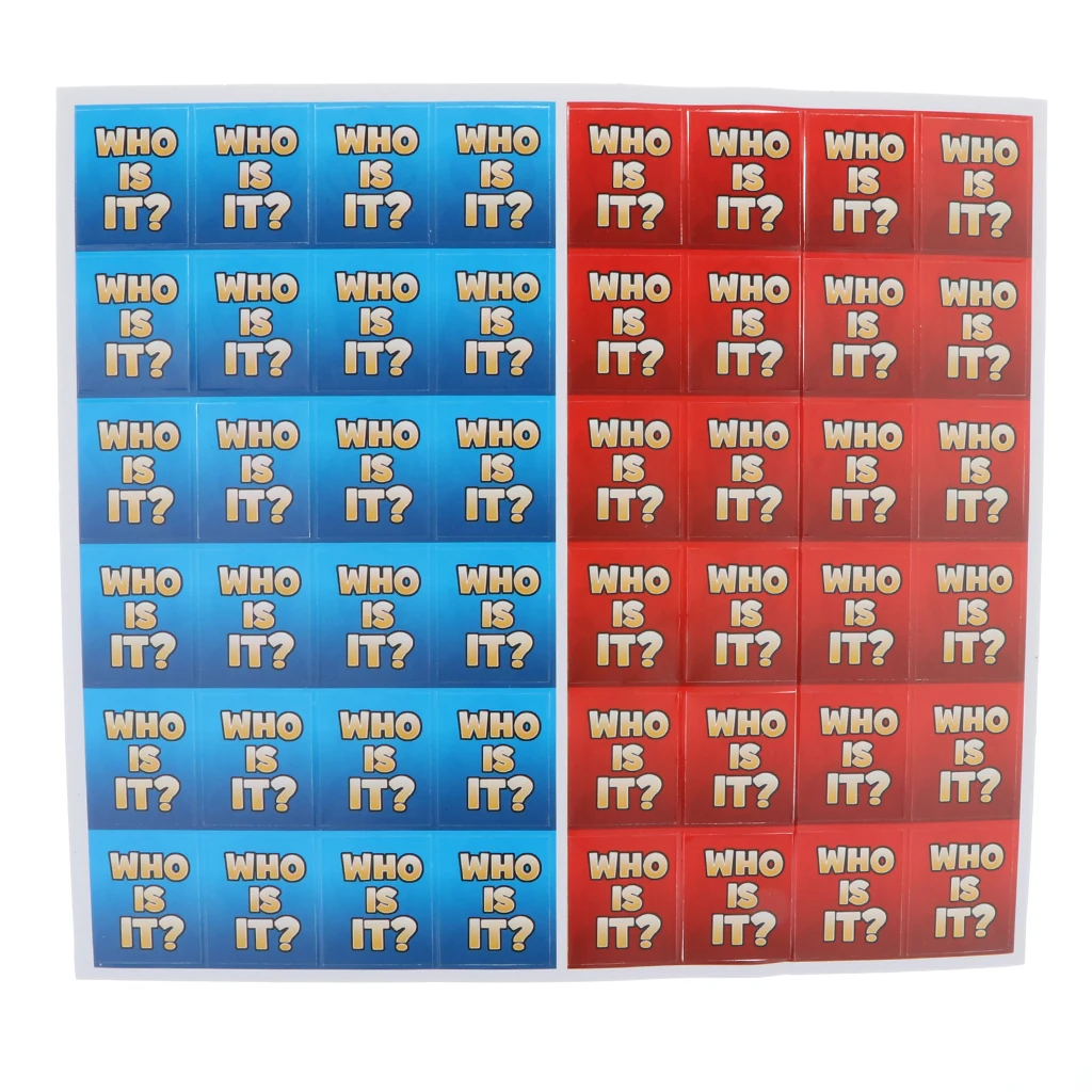 Who Is It Classic Board Game Funny Family Guessing Deductive Games Kids Children IQ Toy Gift