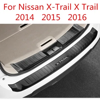 

For Nissan X-Trail X Trail T32 2014 2015 2016 Auto Door Sill Scuff Plate Guard Welcome Pedal Stickers Car Styling Accessories