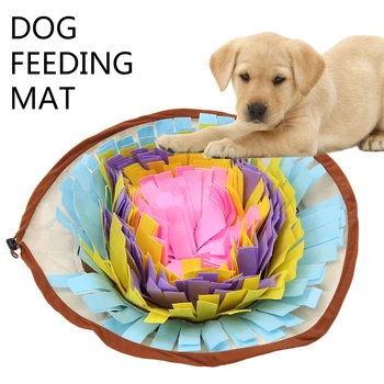 

Dog Sniffing Training Mat Blanket Play Toys Mat Washable Puzzle Training Blanket Pet Multicolor Nasal Congestion Training Mat