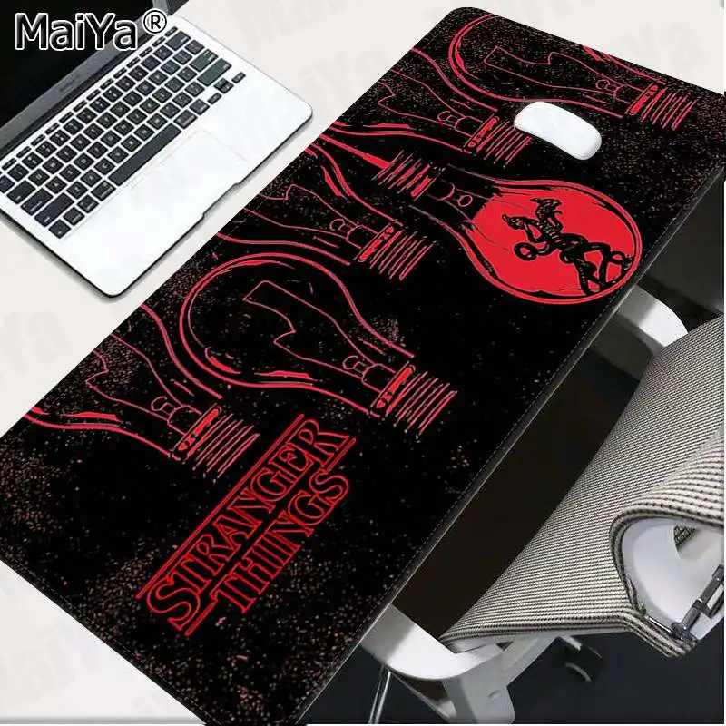 Lock Edge 30x80cm Maiya странные вещи ТВ индивидуальные коврики для мышки ноутбук коврик для мышки в стиле аниме большой коврик для мыши клавиатуры коврик - Цвет: Lock Edge 30x80cm