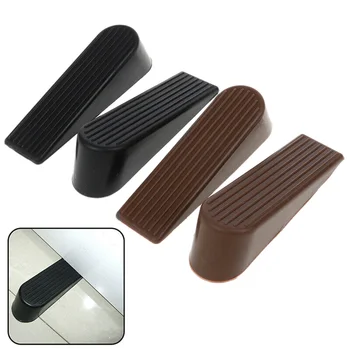 

8Pcs Rubber Block Guard Home Holder Wedge Door Jam Anti Slip Door Stopper Security Door Resistance Environmental Protection