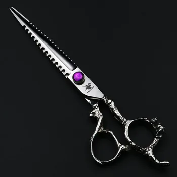 

7 Inch Professional Hair Cutting Scissors Hairdressing Barber Salon Pet Scissors Dog Grooming Shears Pet Tools