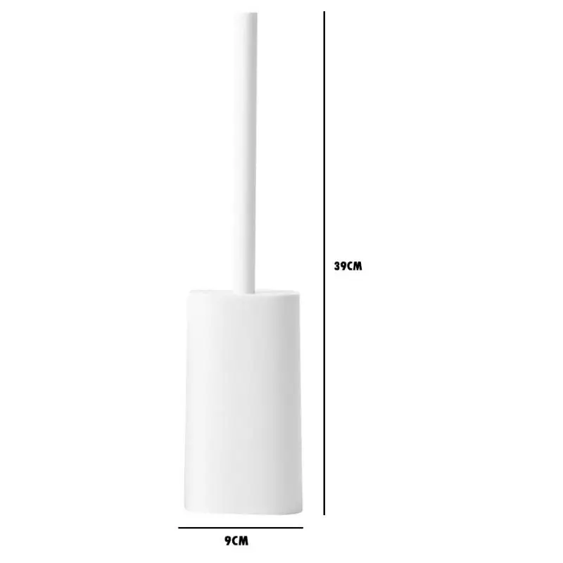 Household Long Handle Toilet Brush with Holder Bathroom Cleaning Brushes