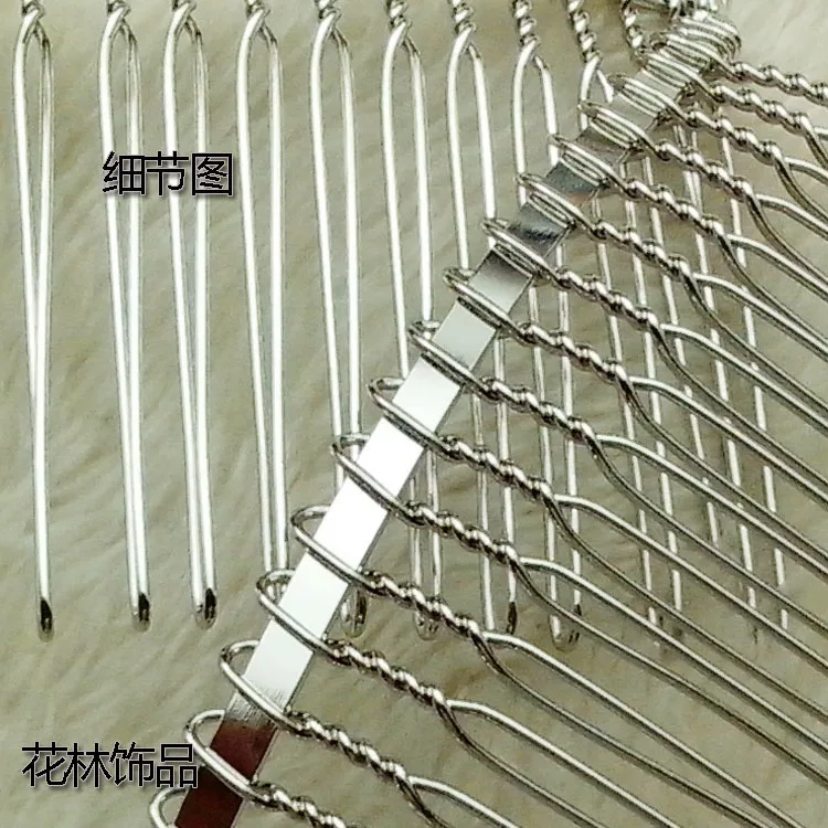 22 Tooth X-long Iron Torsion Comb Hair Comb 8.5 Cm Handmade DIY Bride Wedding Veil Accessories Comb