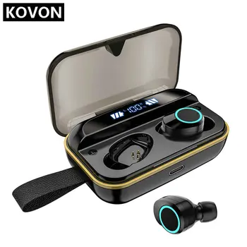 

Q8 TWS True Wireless Earbuds Stereo Sound Bluetooth Earphones Pop Up Window Binaural Call with 1000mah Charging Case LED Display
