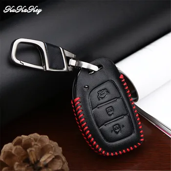 

Car Key Case Cover For Hyundai Solaris I30 IX35 Tucson Accent Getz Elantra Sonata Mistra Santa fe Protective Key Shell Skin Bag