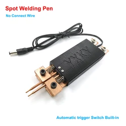 Stylo de soudage par points avec déclencheur automatique, interrupteur intégré pour machine à souder par points MnderRC 4 12V au dessus de 800a 