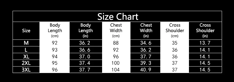 LT尺码（M-3xl 3种尺码衣服）