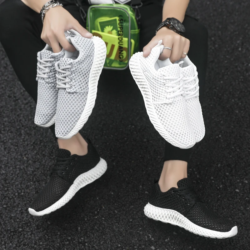 

New Typical Style Running Shoes for Men Outdoor Walking Jogging Shoes Shock Absorption Breathable Height Increasing Sneakers