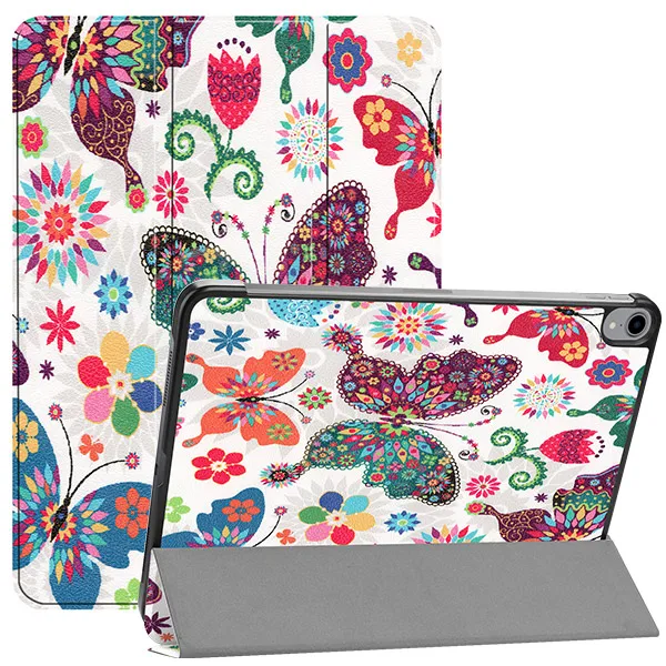 Чехол Funda для iPad Pro 11, чехол для Apple iPad 11 дюймов, A80, Магнитный чехол для планшета+ Защитная пленка для экрана - Цвет: Butterfly