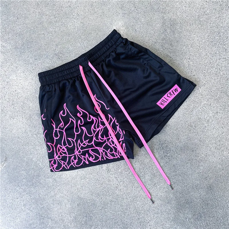 New men's fitness fitness beach shorts men's summer gym exercise men and women breathable sportswear jogging beach shorts mens casual summer shorts