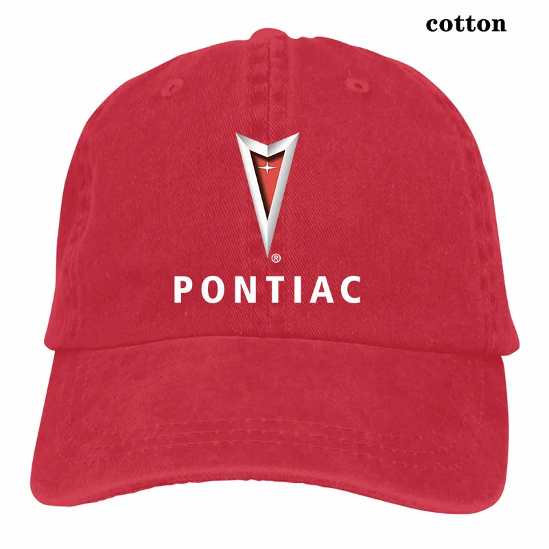 Бейсбольная кепка с логотипом Pontiac для мужчин и женщин, Кепка-Дальнобойщик, модная Регулируемая Кепка - Цвет: 3-Red