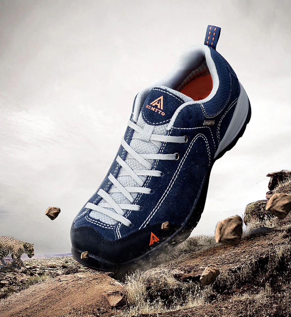 Humtto Мужская зимняя уличная походная Треккинговая обувь кроссовки для мужчин спортивные кожаные альпинистские горные дорожные туфли мужские Senderismo