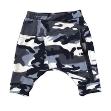 Летняя одежда для маленьких мальчиков женские спортивные короткие штаны на молнии, с завышенной талией, представляет камуфляжную одежду Y85