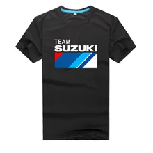 Фирменная новинка футболка моды для Suzuki автоспорт, полотенце с логотипом команды, футболки мужские, быстросохнущие короткий рукав на заказ футболка s Высокое качество U