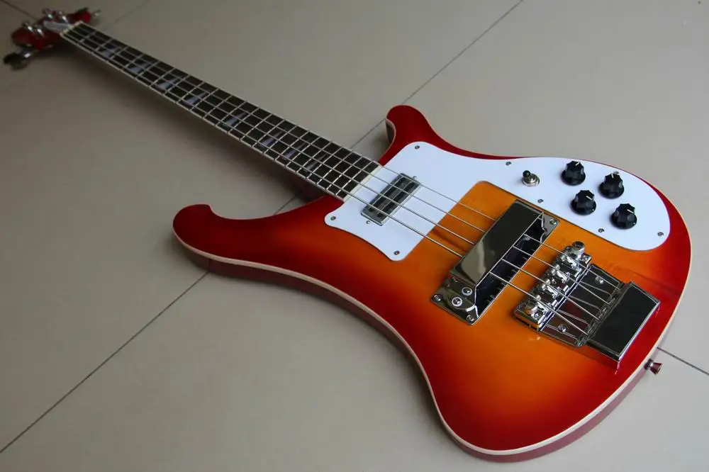 Новое поступление 4003 бас электрический бас 4 струны бас в вишне Sunburst 120510