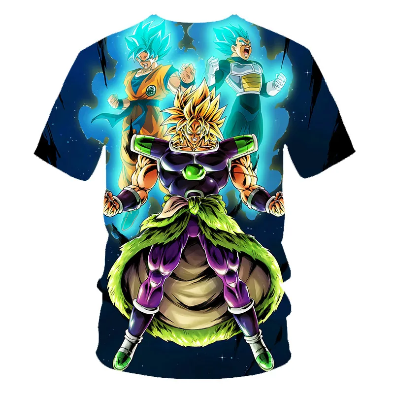 Новое поступление года, крутая футболка с 3d принтом «Goku Dragon Ball Z», летняя модная футболка с короткими рукавами, топы для мужчин, Аниме Драконий жемчуг зет футболки Harajuku Kid
