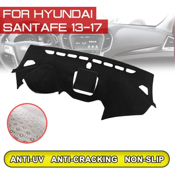 

for Hyundai Santafe 2013 2014 2015 2016 2017 Car Dashboard Mat Anti-dirty Non-slip Dash Cover Mat UV Protection Shade