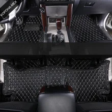 Tappetino per Toyota Land Cruiser 2010/2011/2012/2013/2014 tappetino in pelle per toyota corolla custom car floor mtas accessori auto