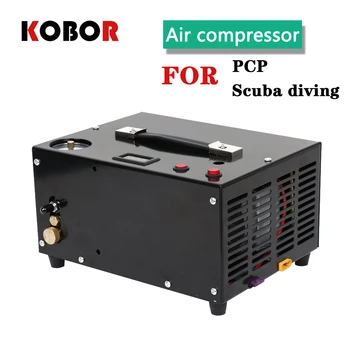 

2020 new PCP Airsoft Paintball Inflatable Pcp Air Compressor Mini Scuba diving Compressor 4500psi 300bar 30mpa 12v/220v/110v