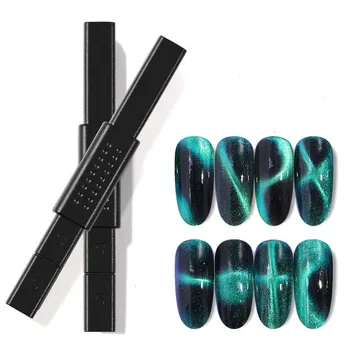 

Cat Eye Gel Polish Nail Tool More Function Fancy Magnet Rod Major Nails Manicure Design Absorbable Crosshair And "S" "X" Effect