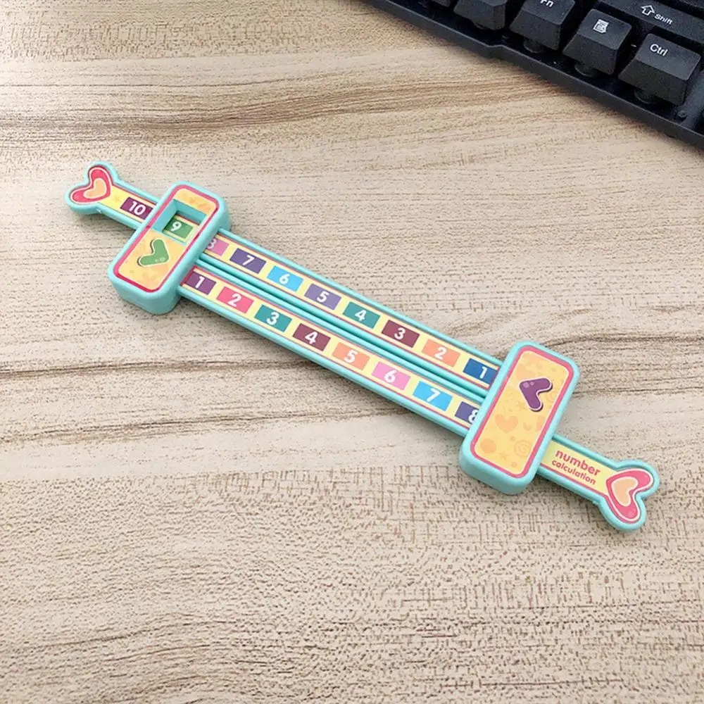 Kids Math Slide Ruler Toy 5Pcs Set
