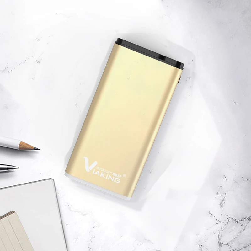 Band New power Bank 20000 светодиодный фонарь мА · ч светодиодный цифровой дисплей Портативный зарядный внешний аккумулятор для Xiaomi Iphone - Цвет: Gold