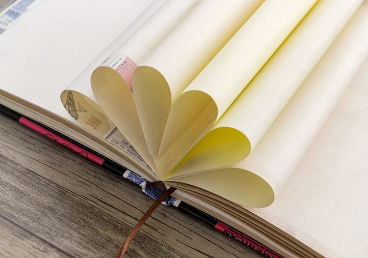 Винтажный блокнот Ретро Bullet Journal Illustration крафт-бумага Diy штампы для скрапбукинга канцелярские принадлежности для школы и офиса