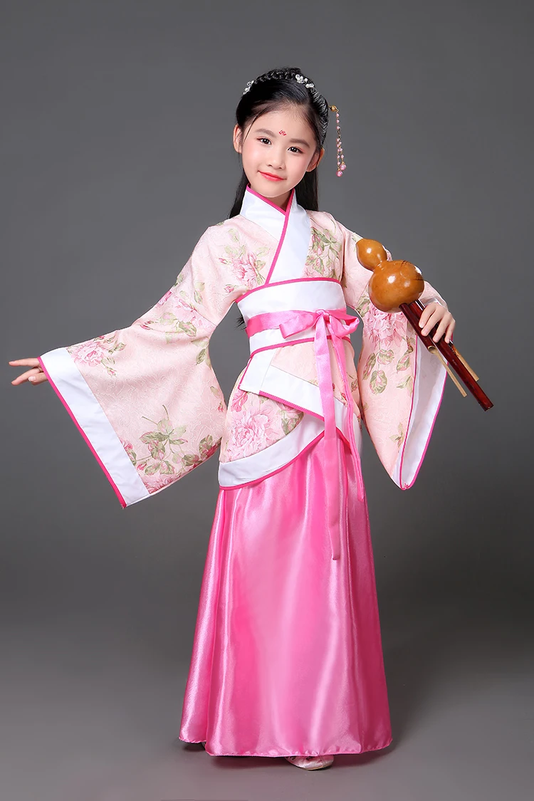 Han Fu/платье принцессы для дня рождения, танцевальное платье традиционное китайское детское платье для выступлений, модальное платье для выступлений, Coaplay